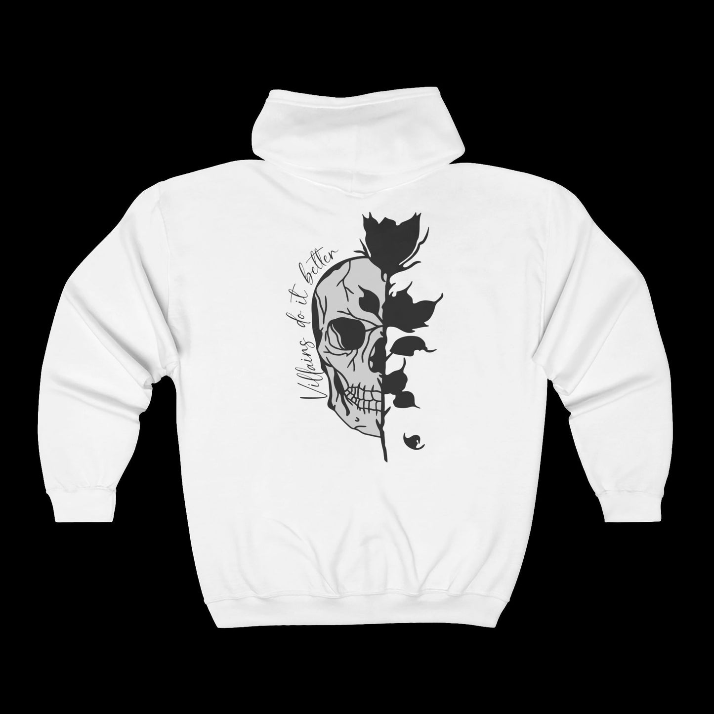 Villains Doit Better Unisex Full Zip Hoodie