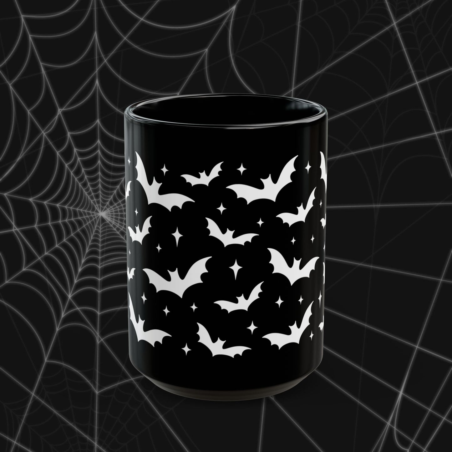 BATS Black Mug (15oz)