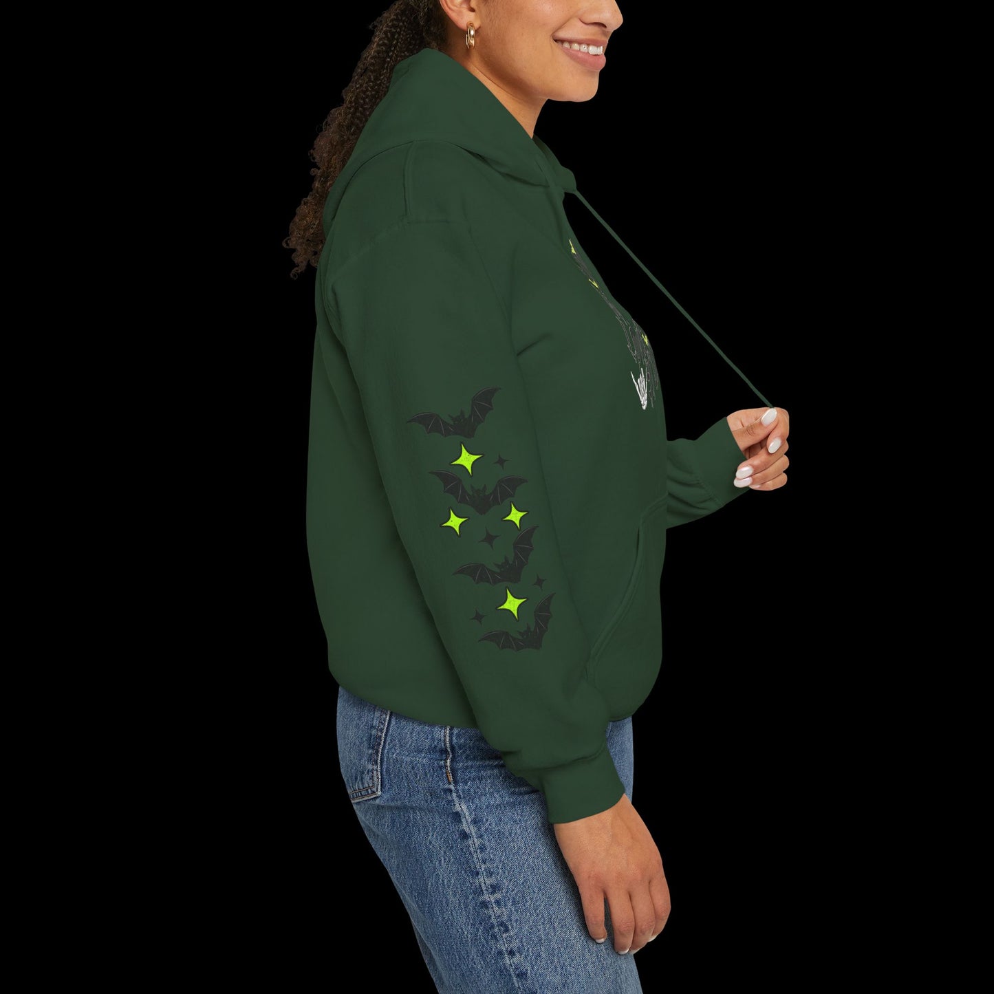 Tattooed, wears black, & spooky Unisex Hoodie