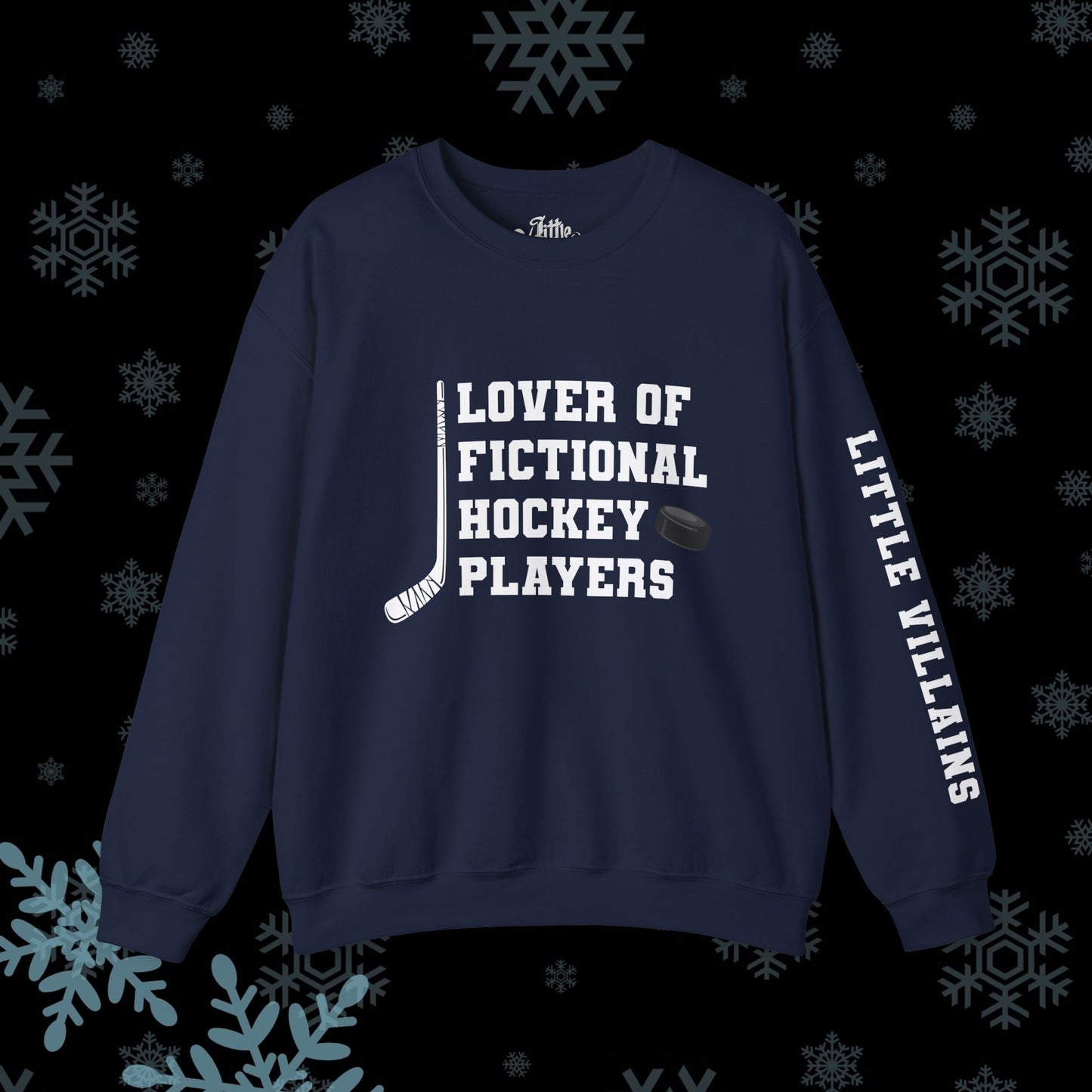 Lover of Fictional Hockey Players Sweater