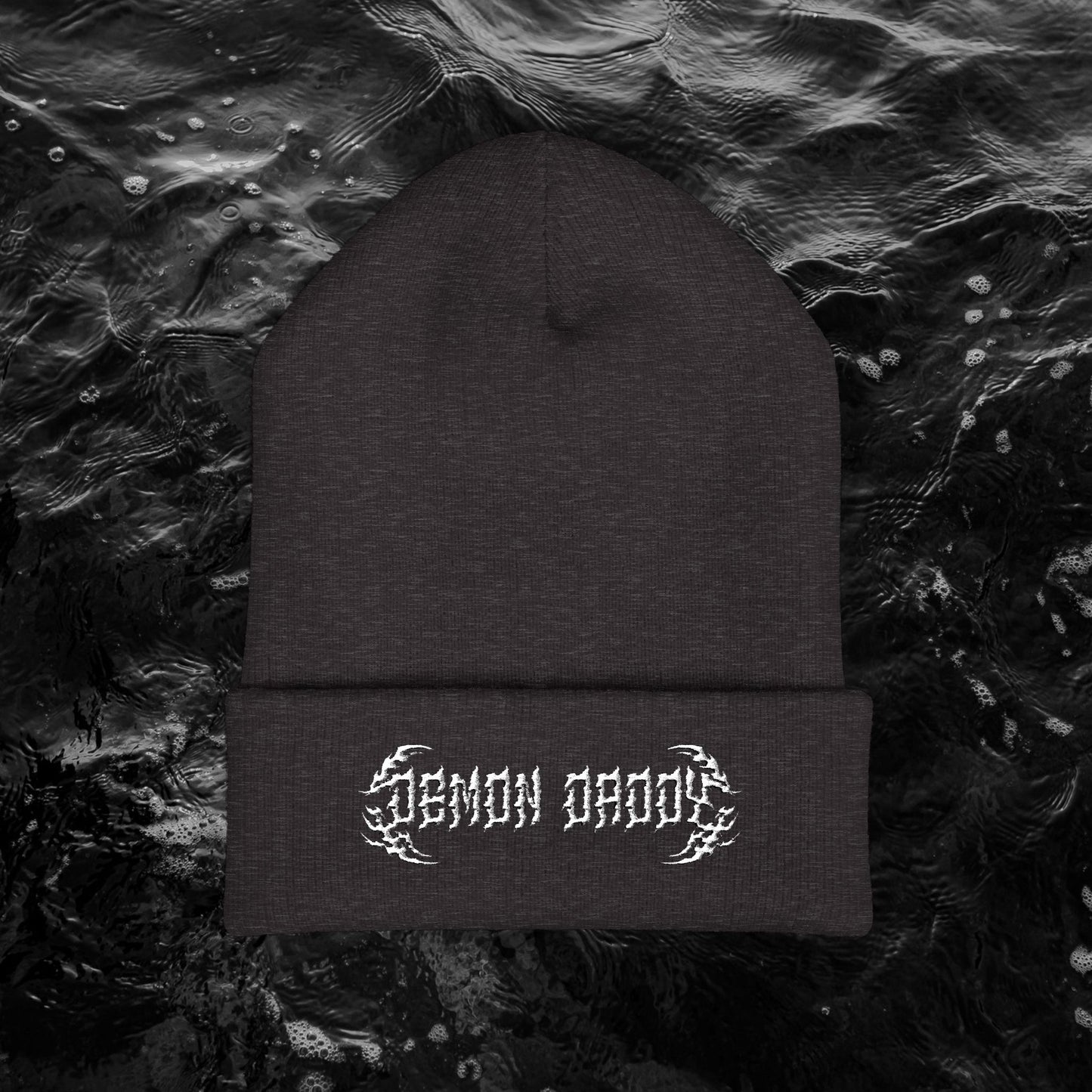 Demon Daddy Beanie (Embroidery)