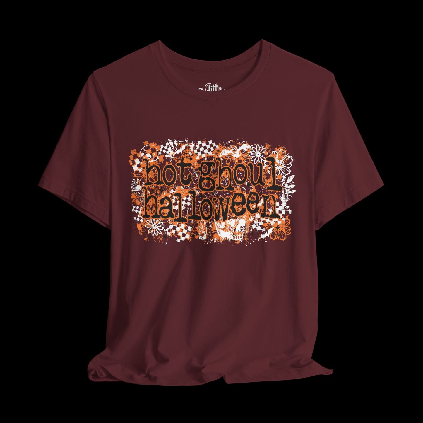 Hot Ghoul Halloween (front) Tee