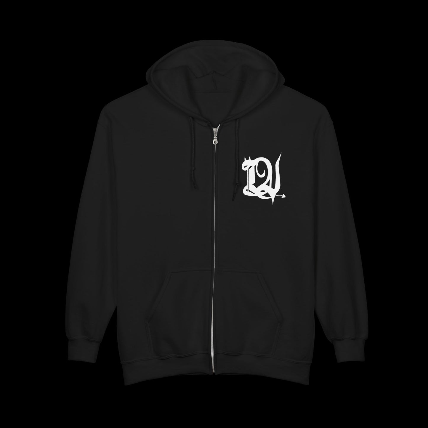 Stay Weird (back) Unisex Full Zip Hoodie