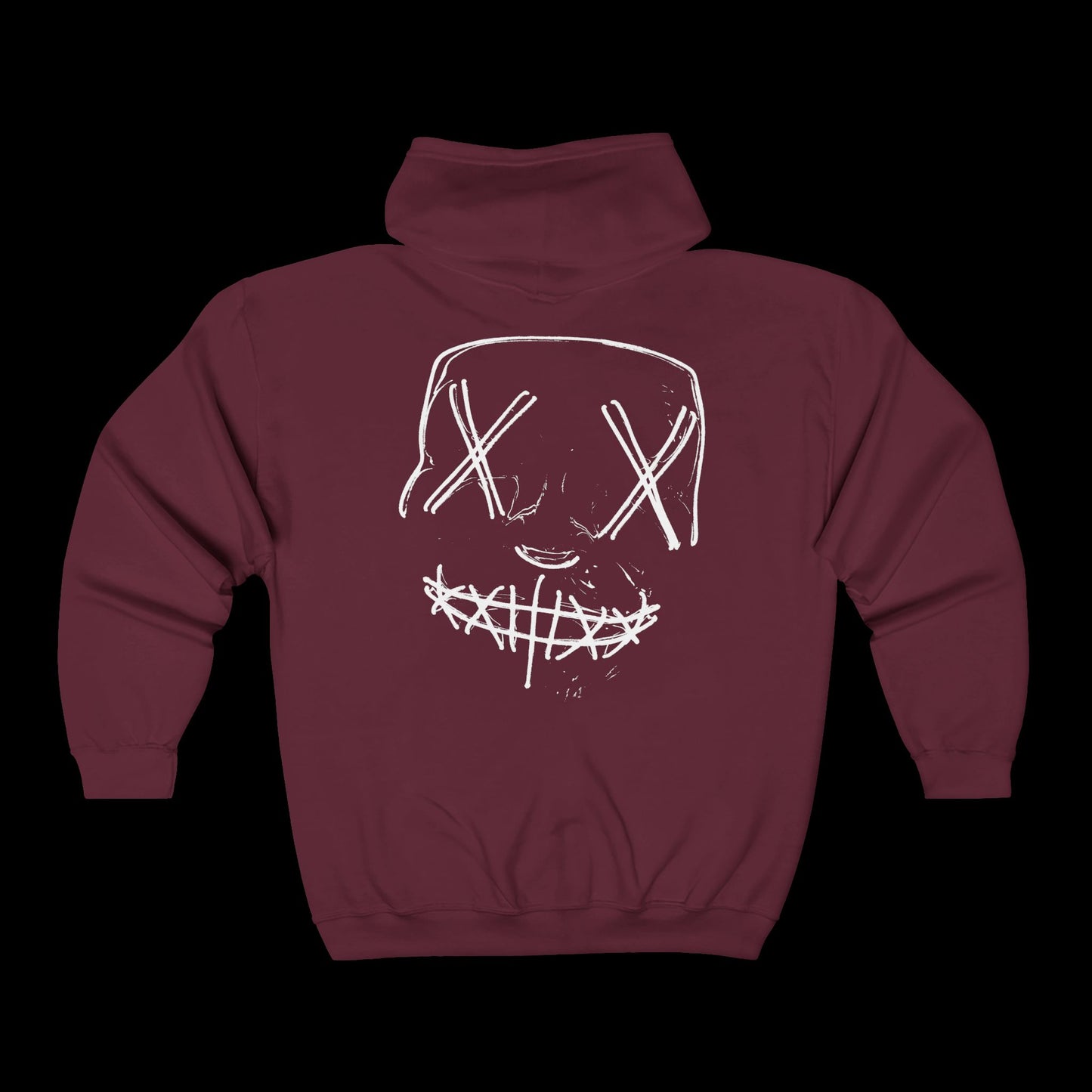 stalk me mask Unisex Full Zip Hoodie