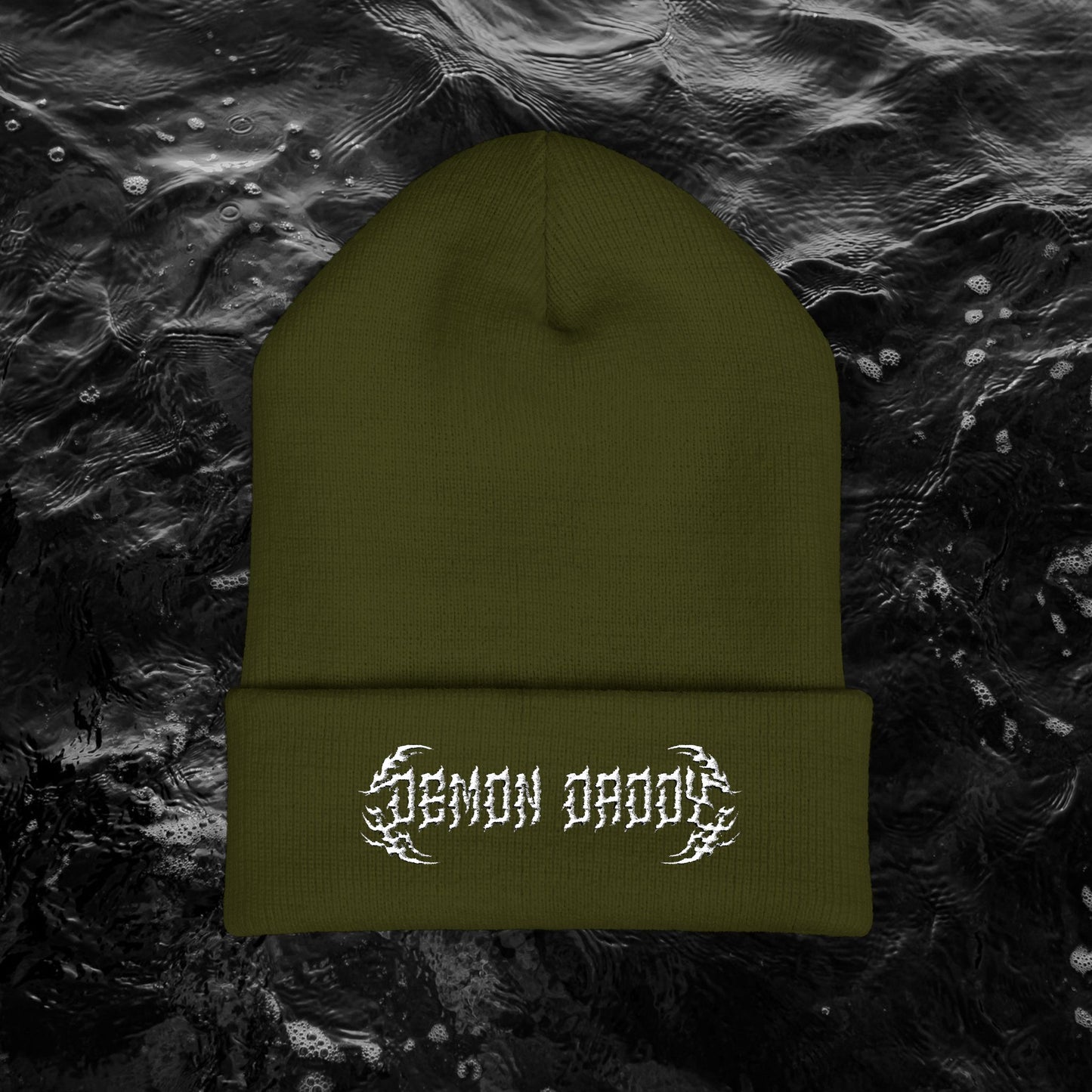 Demon Daddy Beanie (Embroidery)