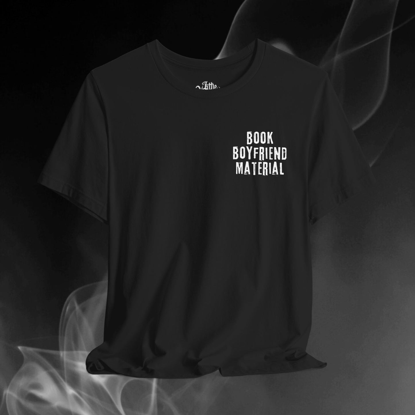 Book Boyfriend Material - Red Mask - Unisex Tee