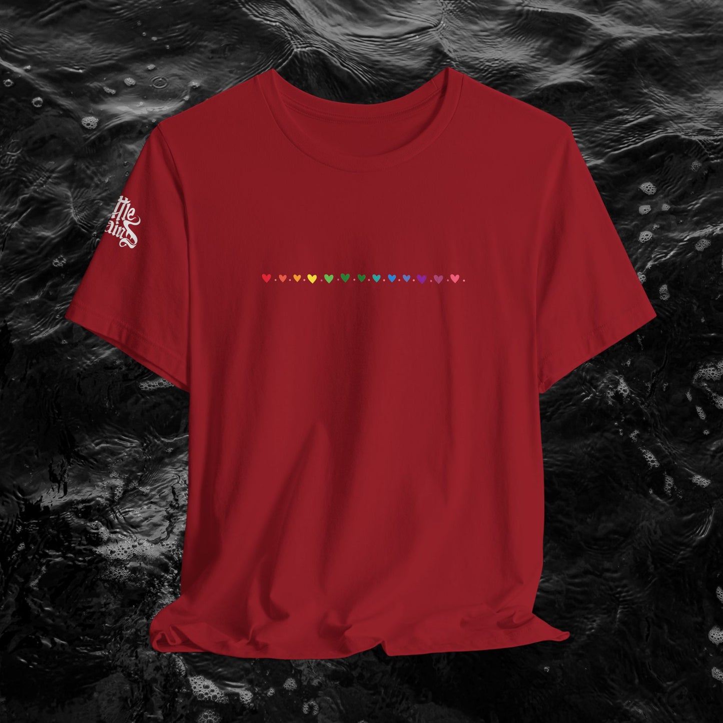 Rainbow Heart Unisex Tee