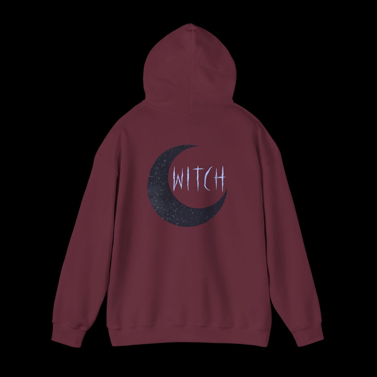 Witch (galaxy moon - navy) Hoodie