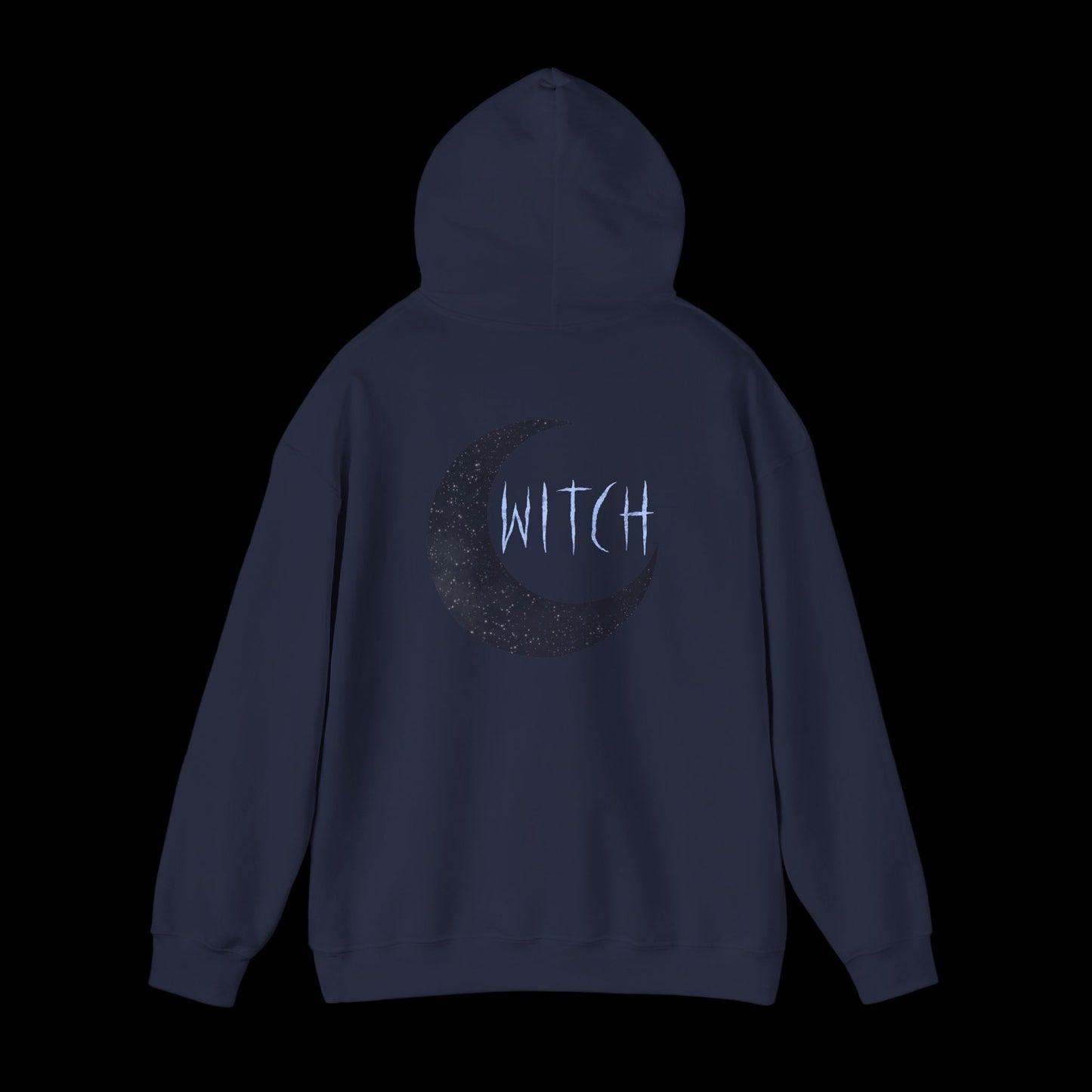 Witch (galaxy moon - navy) Hoodie