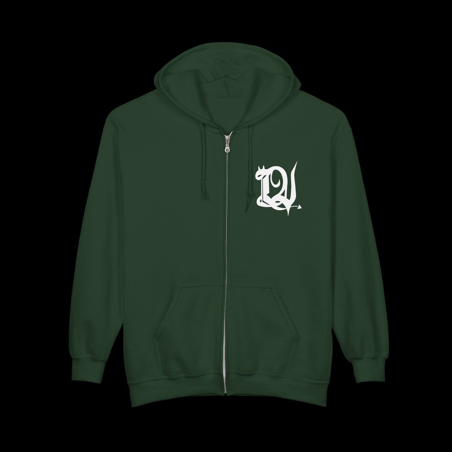 Stay Weird (back) Unisex Full Zip Hoodie