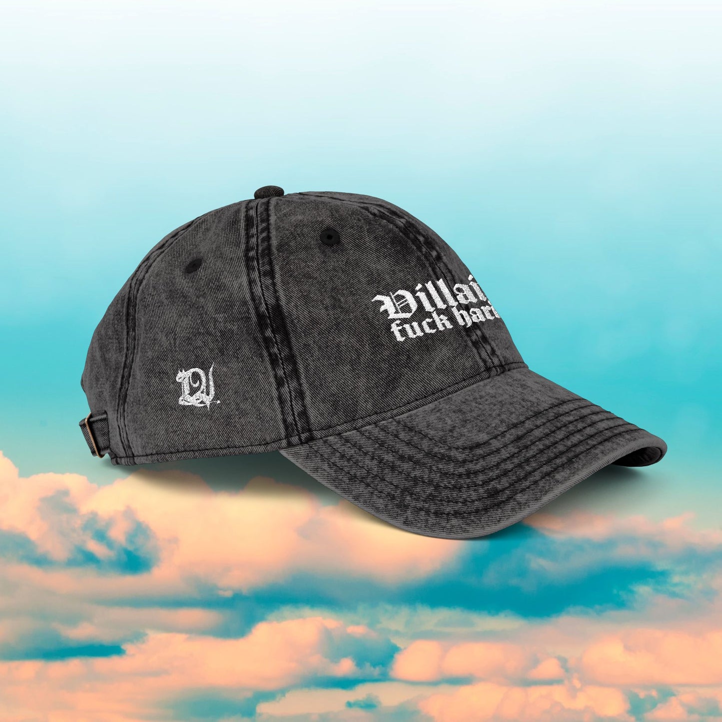 Villains Fuck Harder Vintage Cap (Embroidery)