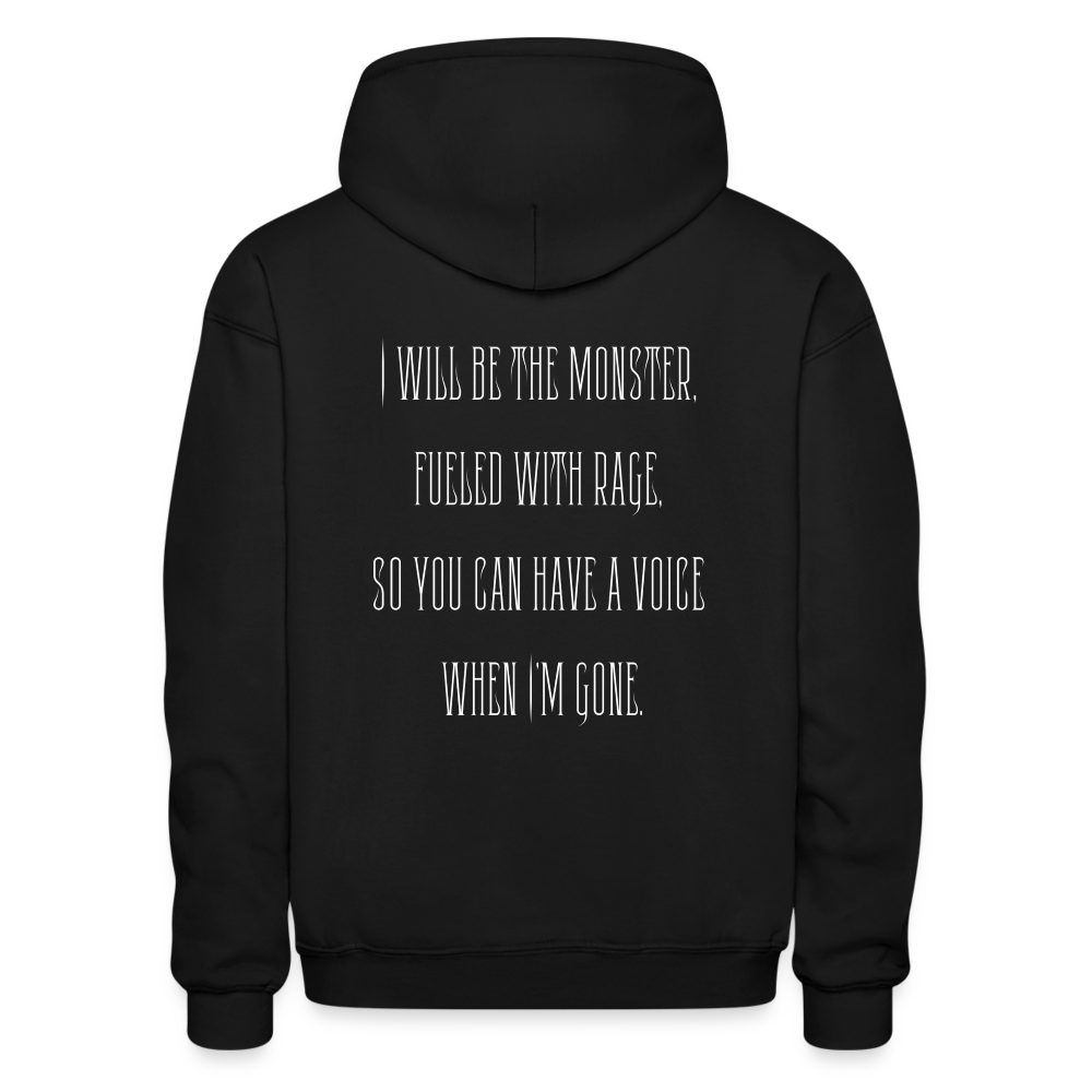 I Will Be The Monster... Unisex Crewneck - black
