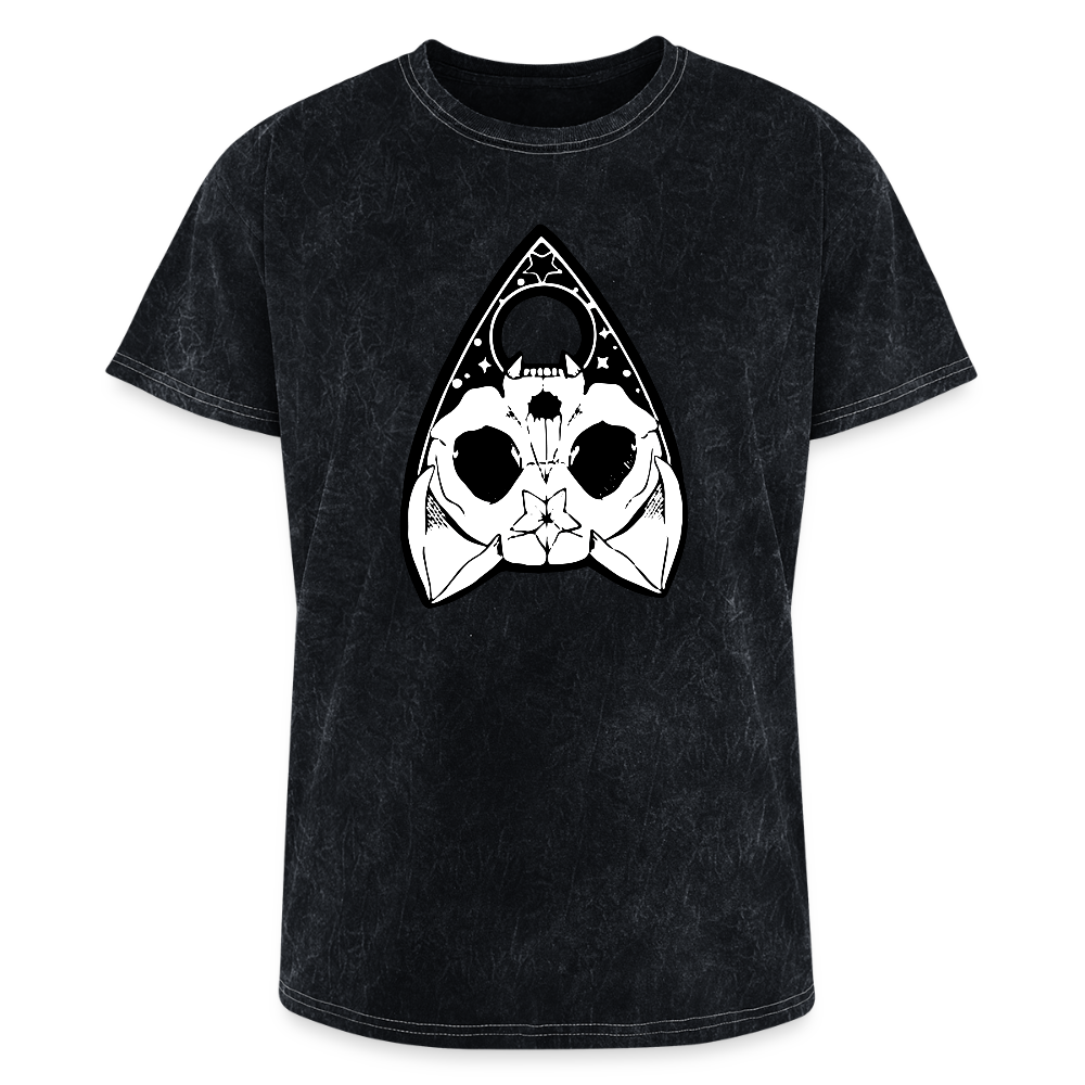 Cat Planchette (Mineral Wash) Tee - mineral black