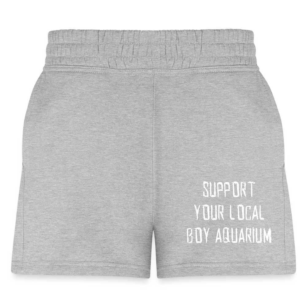 Support Your Local Boy Aquarium Jogger Short - heather gray