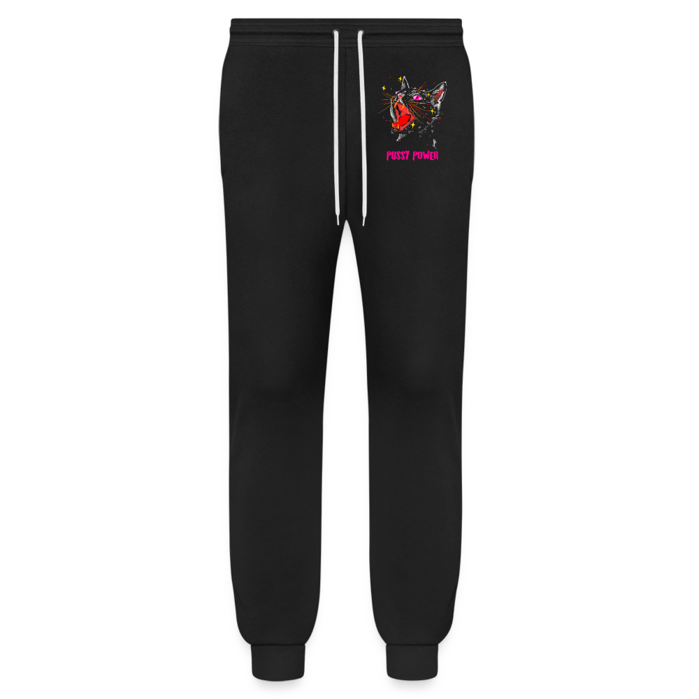 Pussy Power Unisex Joggers - black