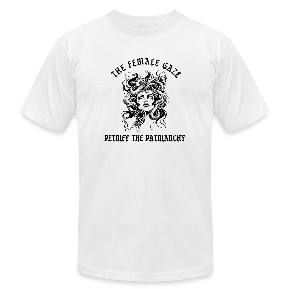 Petrify The Patriarchy Unisex Tee - white