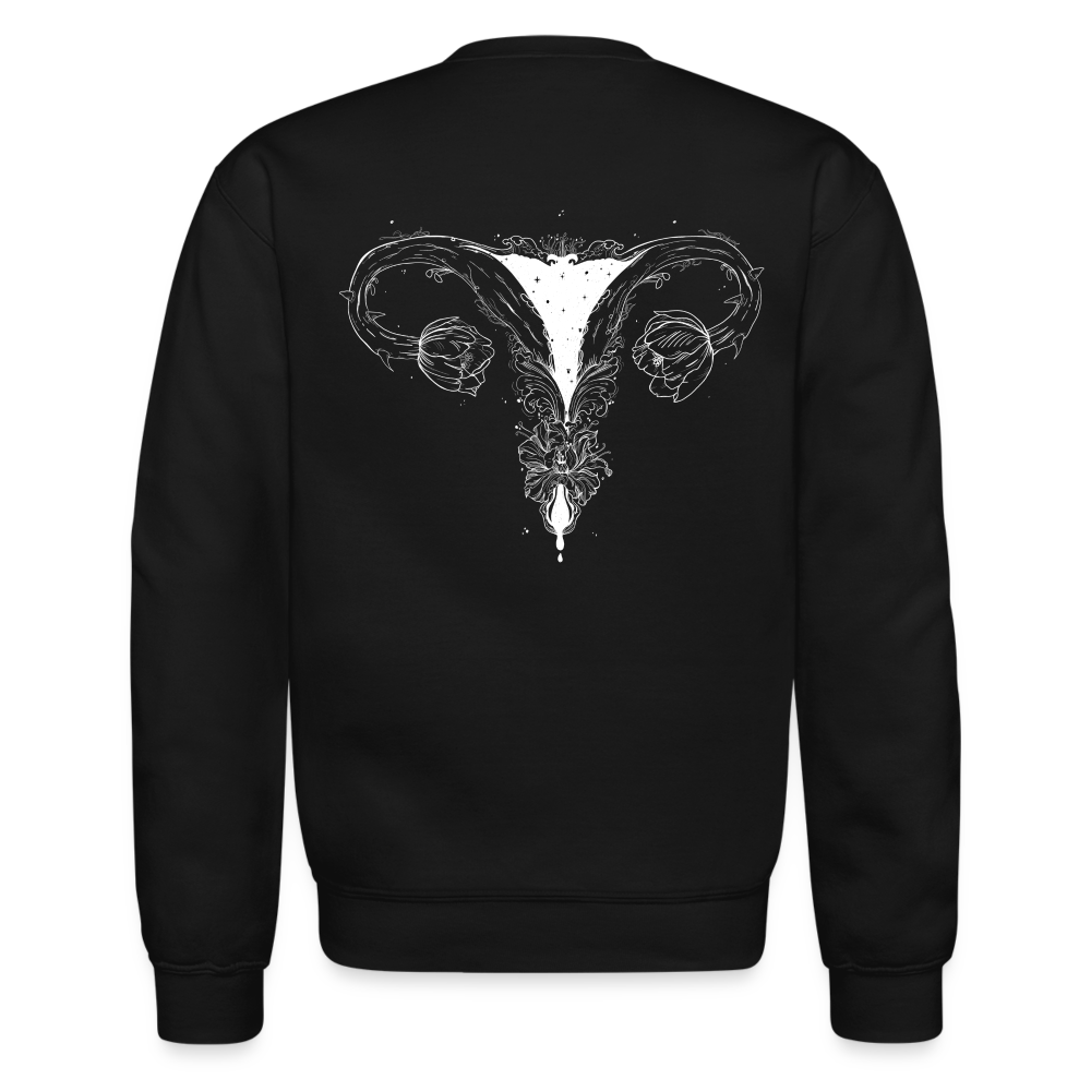 Future Is Female Unisex Crewneck - black