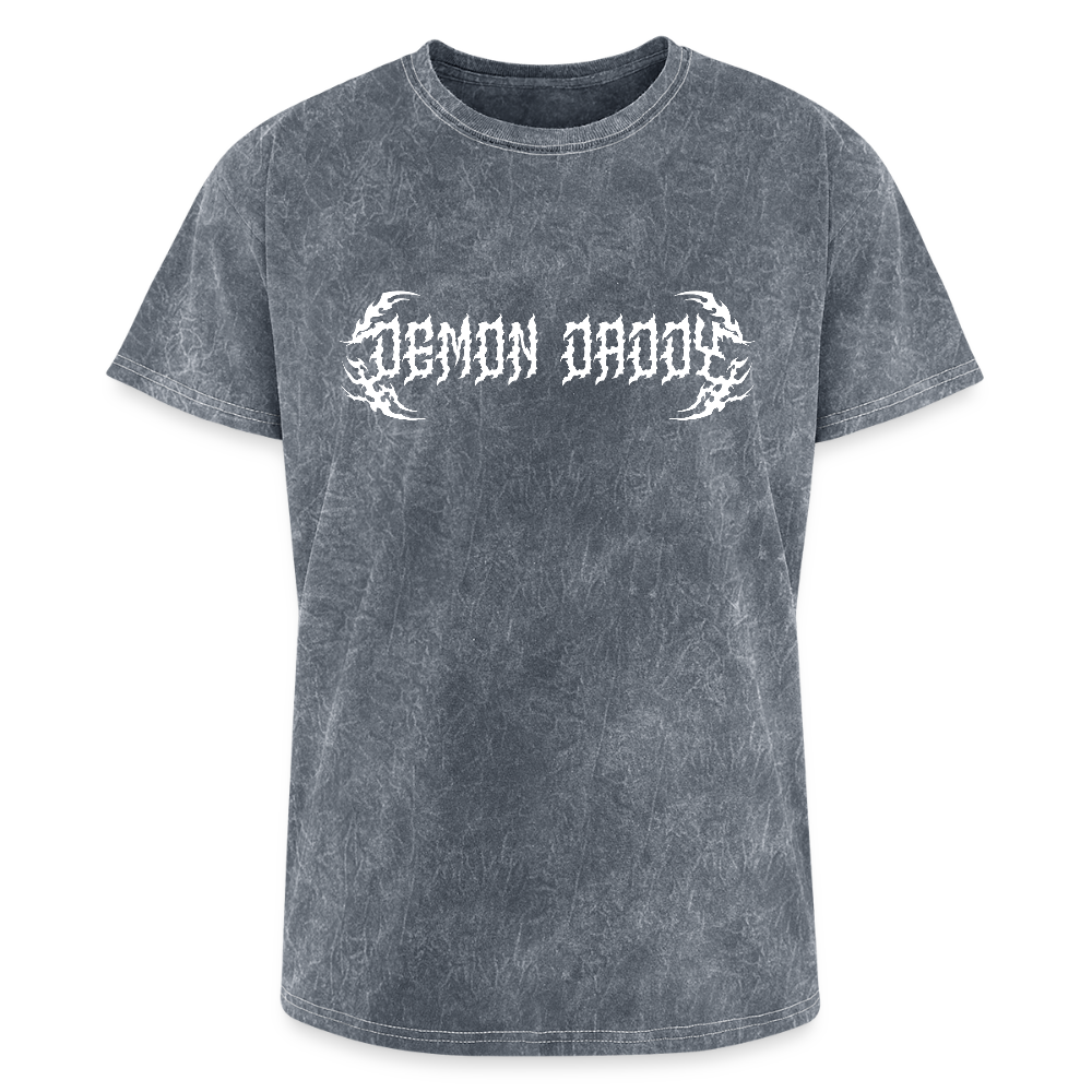 Demon Daddy (Mineral Wash) Tee - mineral grey