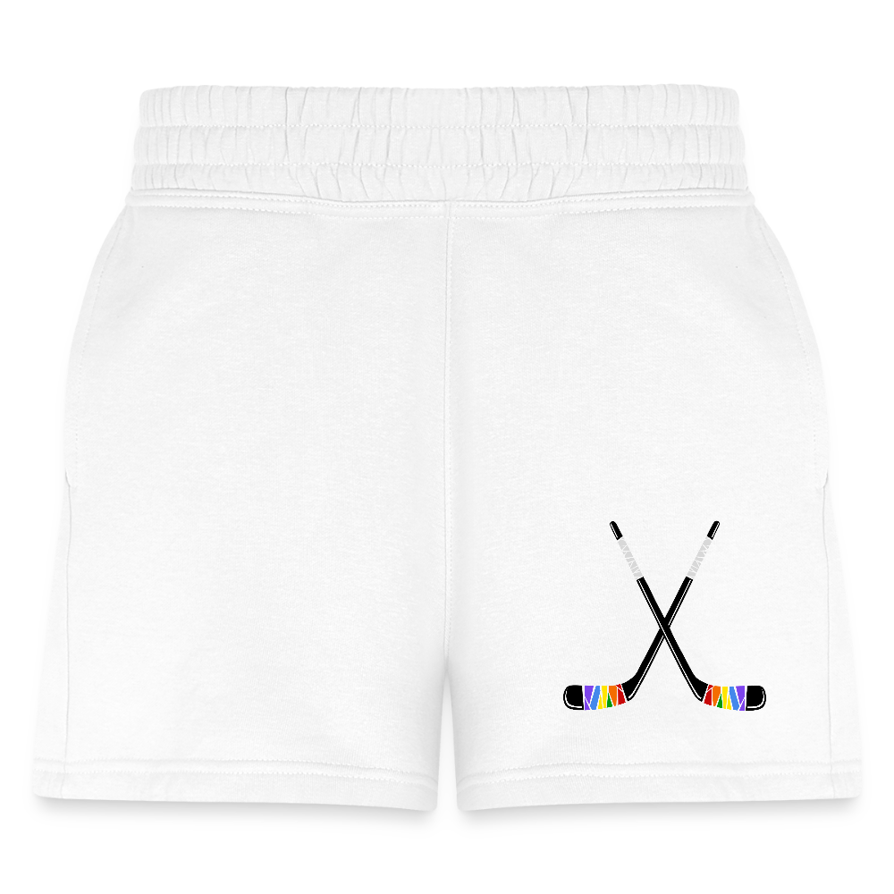 Pride Tape Sticks Jogger Short - white