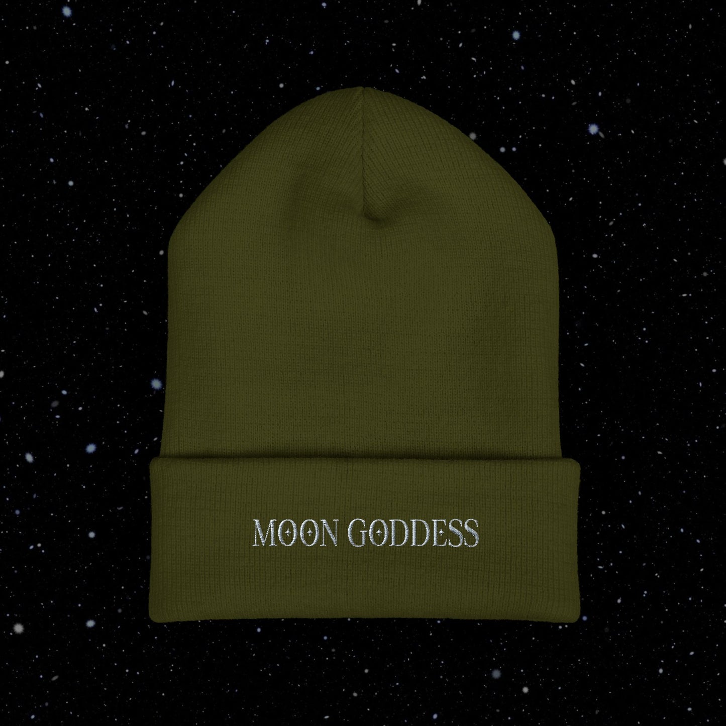Moon Goddess Beanie (Embroidery)