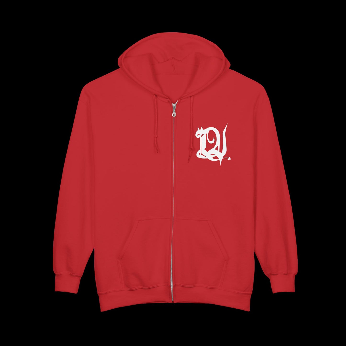 Stay Weird (back) Unisex Full Zip Hoodie