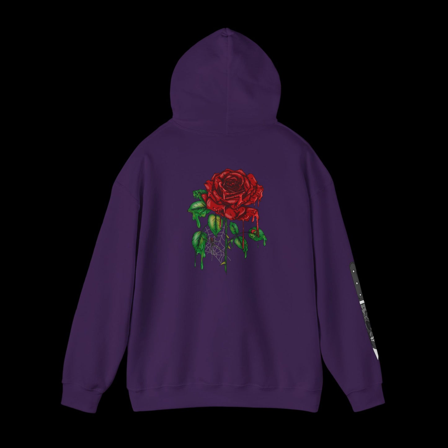 Dripping Rose Unisex Hoodie