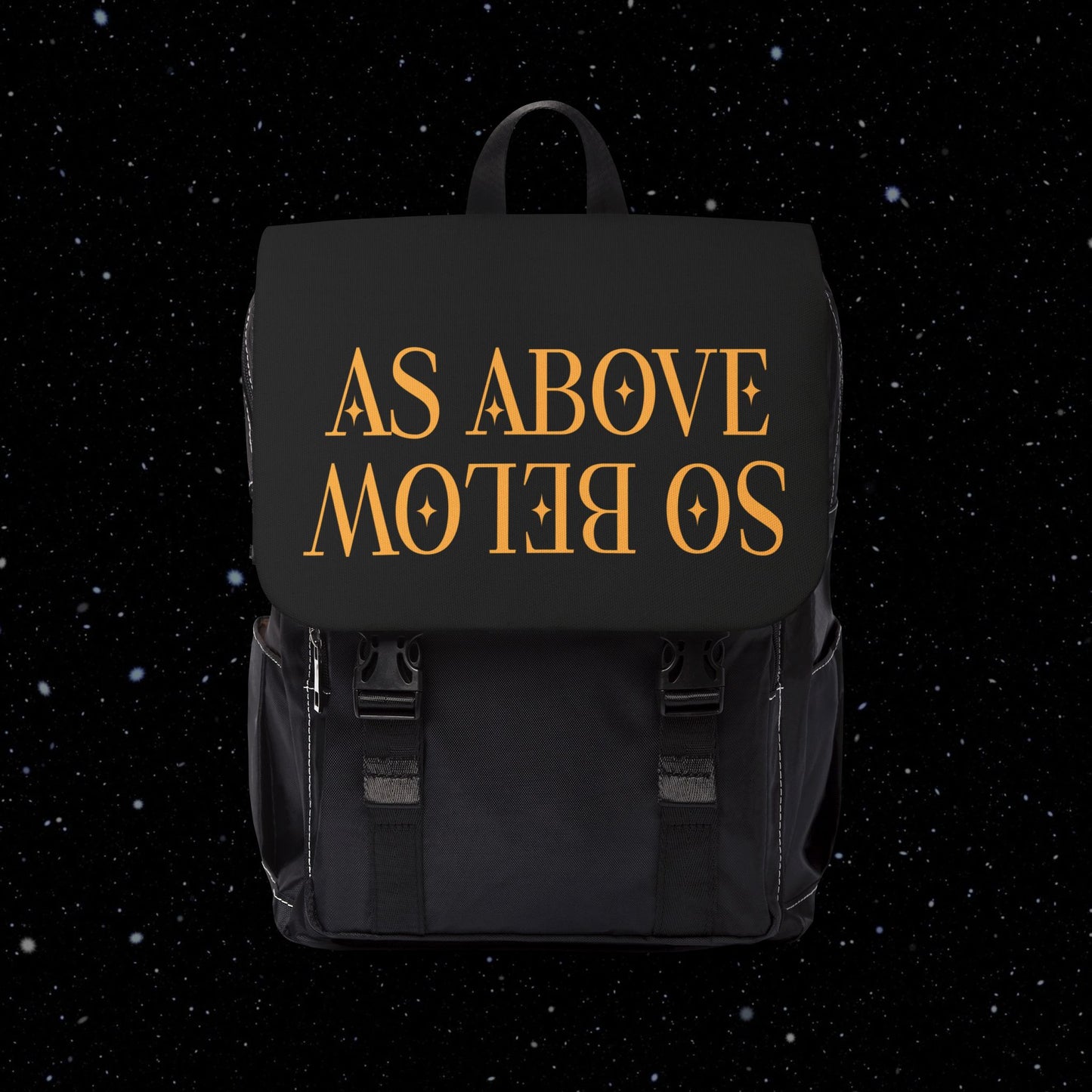 As Above, So Below (simple) Festival Backpack