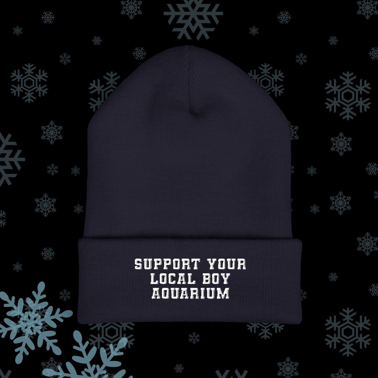 Support Your Local Boy Aquarium Toque (Embroidery)