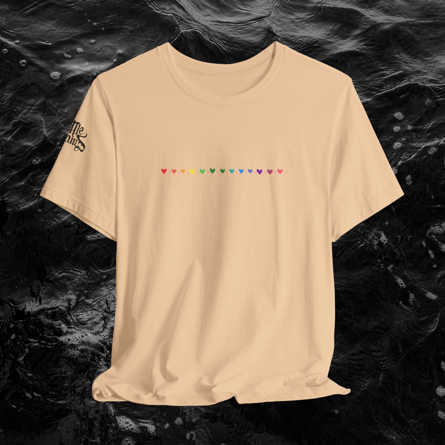 Rainbow Heart Unisex Tee