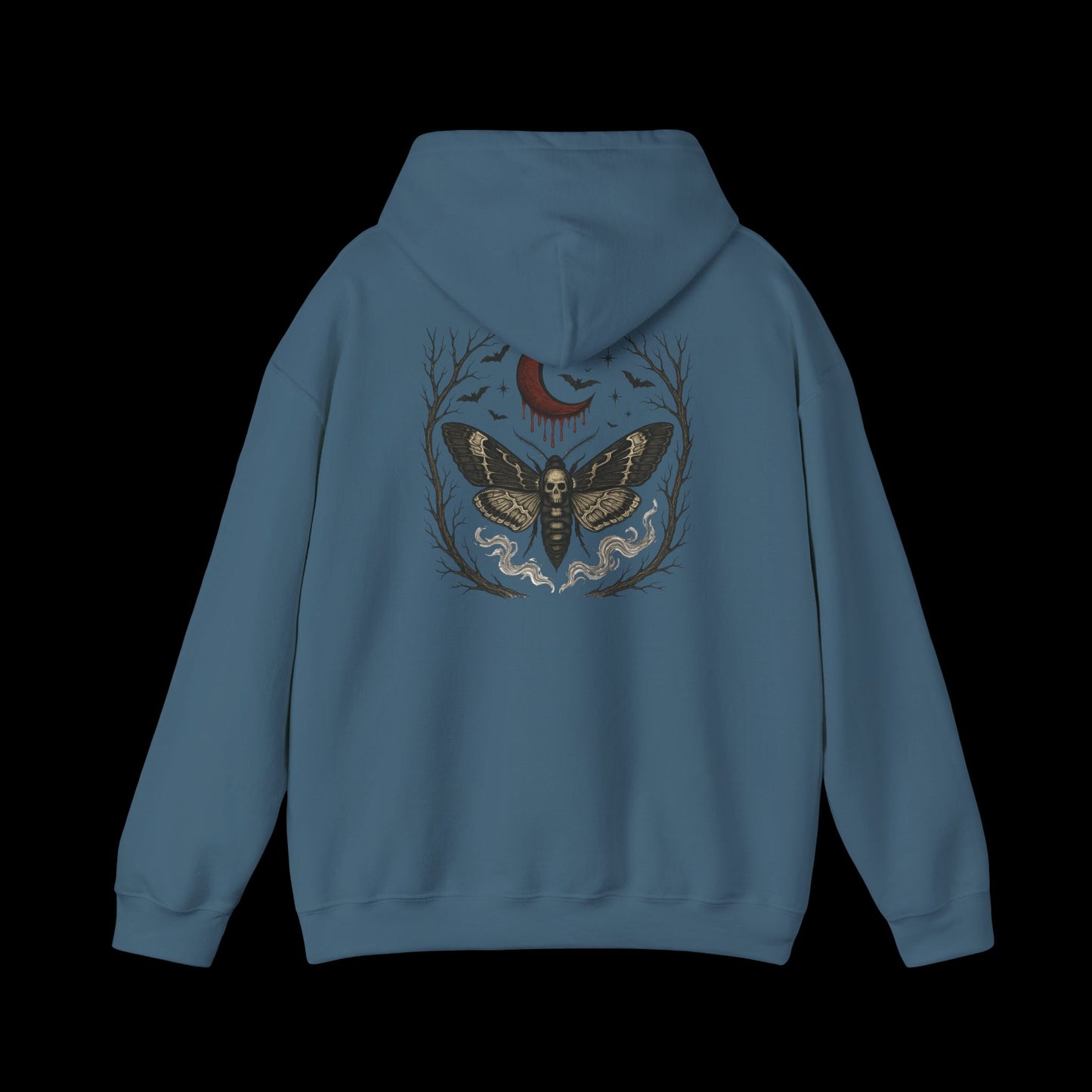 Blood Moon Moth Hoodie