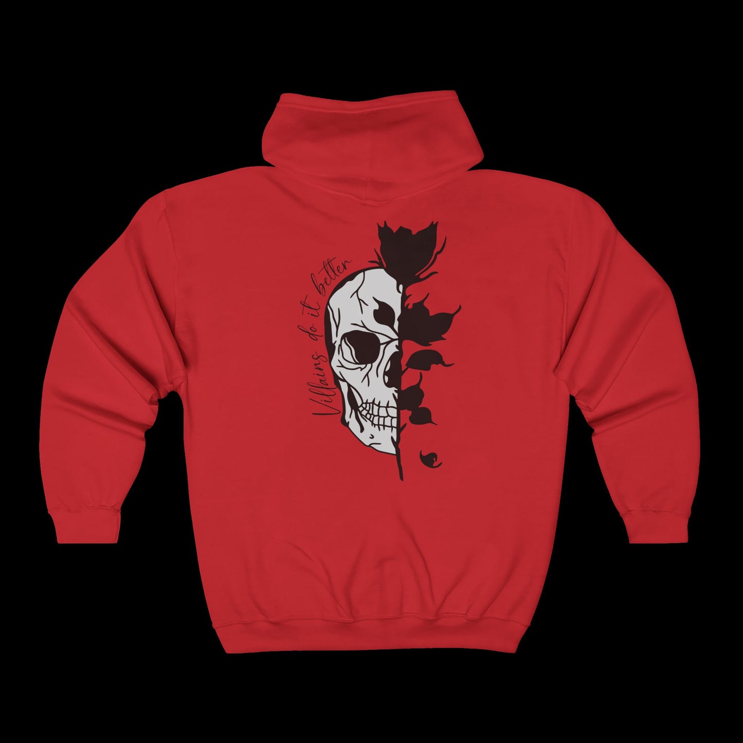 Villains Doit Better Unisex Full Zip Hoodie