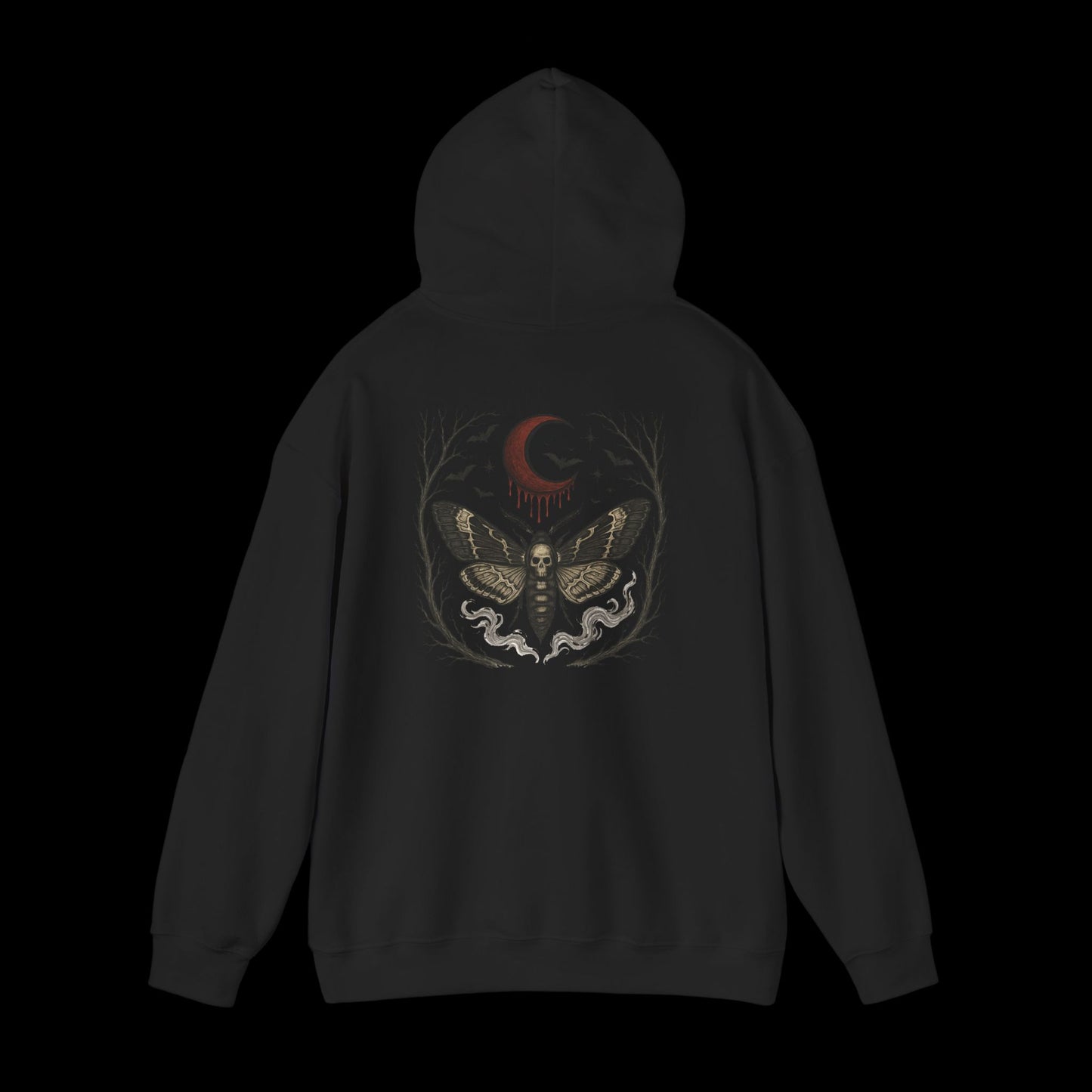 Blood Moon Moth Hoodie