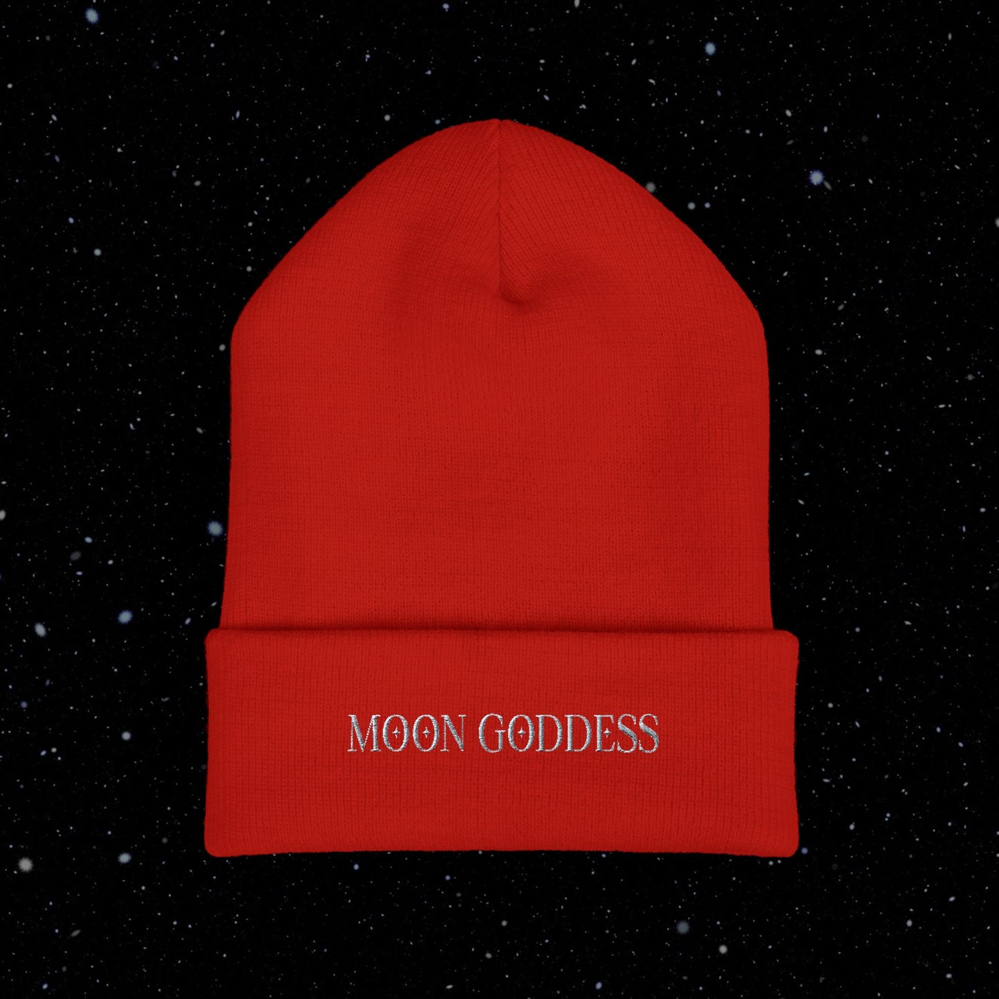 Moon Goddess Beanie (Embroidery)