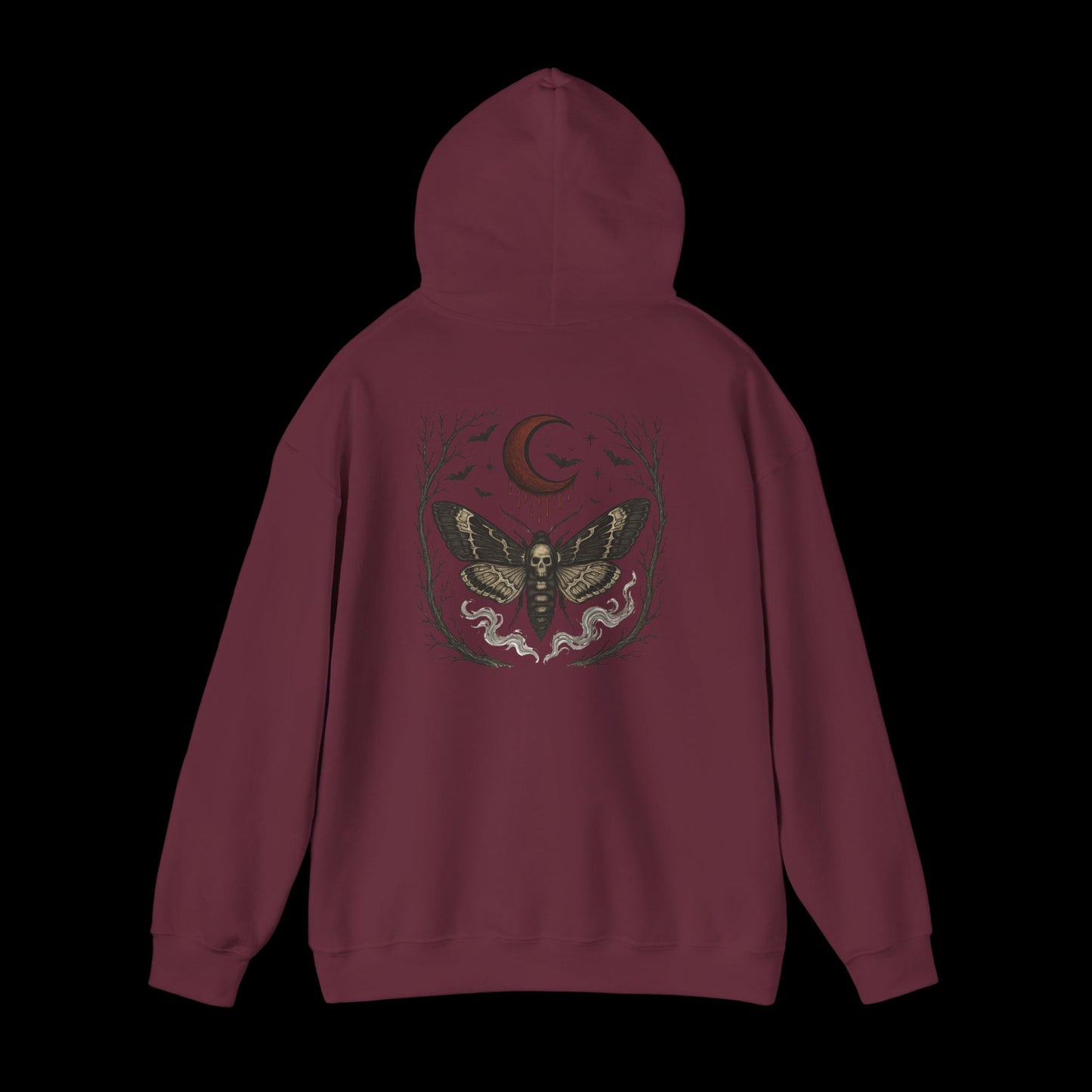 Blood Moon Moth Hoodie