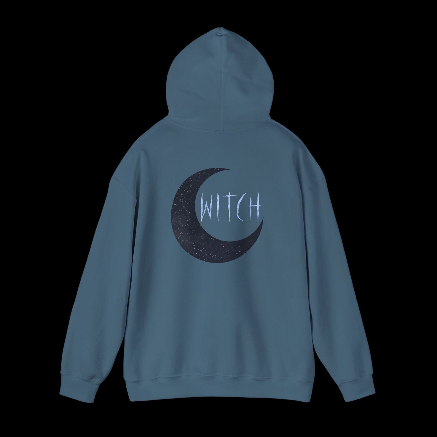 Witch (galaxy moon - navy) Hoodie