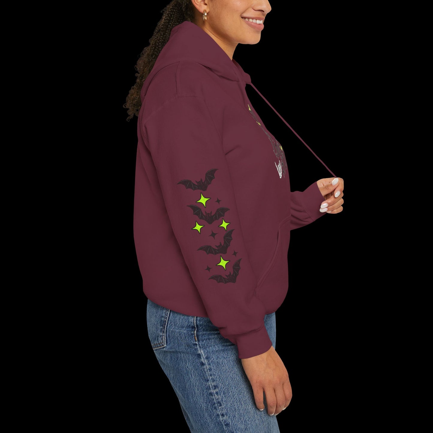 Tattooed, wears black, & spooky Unisex Hoodie