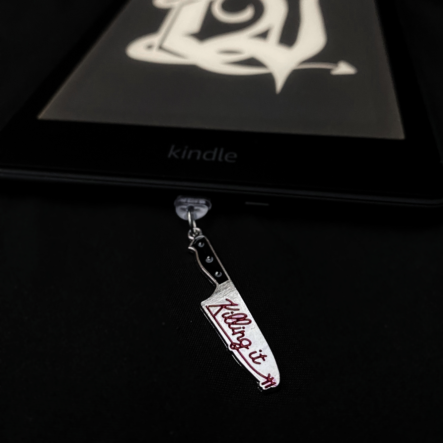 "Killing It" Kindle Charm