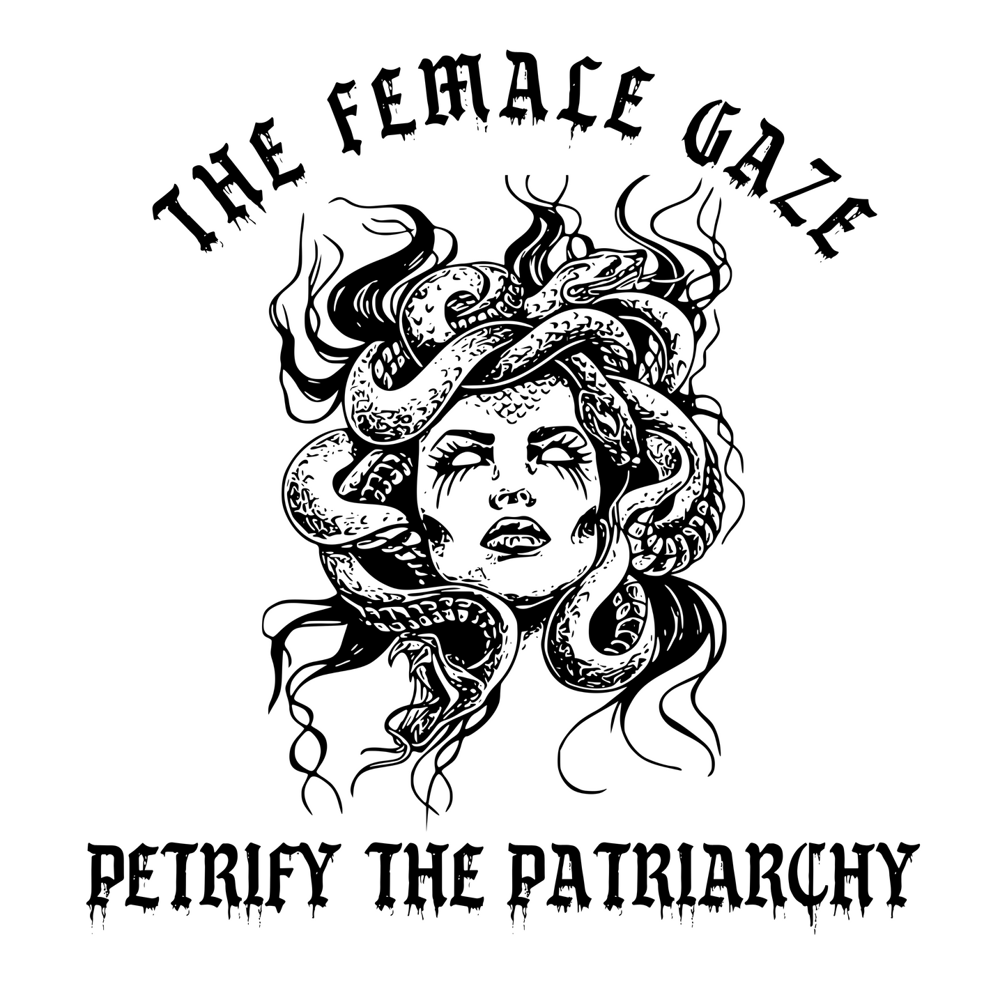 "Petrify The Patriarchy" Kiss-Cut Sticker