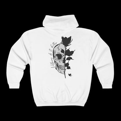 Villains Doit Better Unisex Full Zip Hoodie