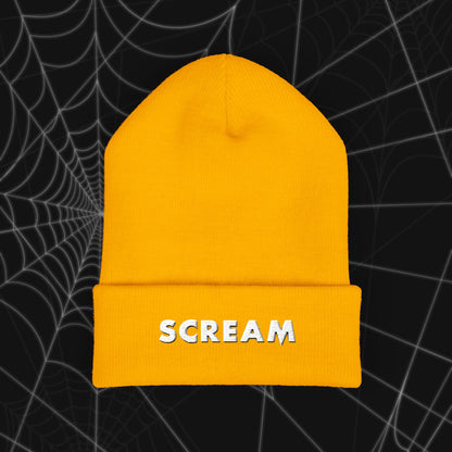 SCREAM Beanie (Embroidery)
