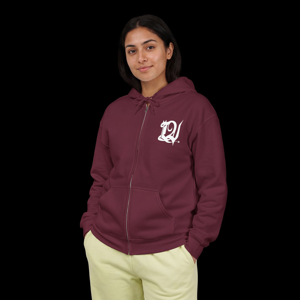 Snake On Your Lips Unisex Full Zip Hoodie