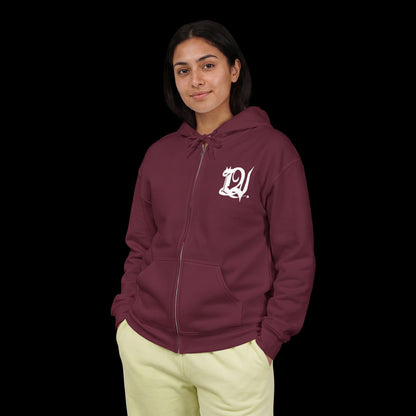 Snake On Your Lips Unisex Full Zip Hoodie