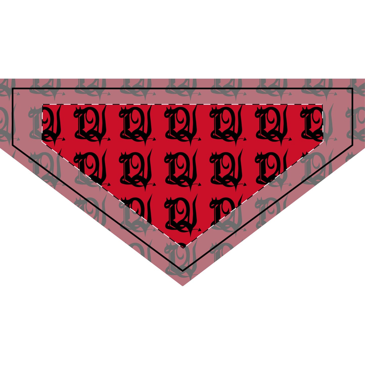 LV Clip-on Pet Bandana