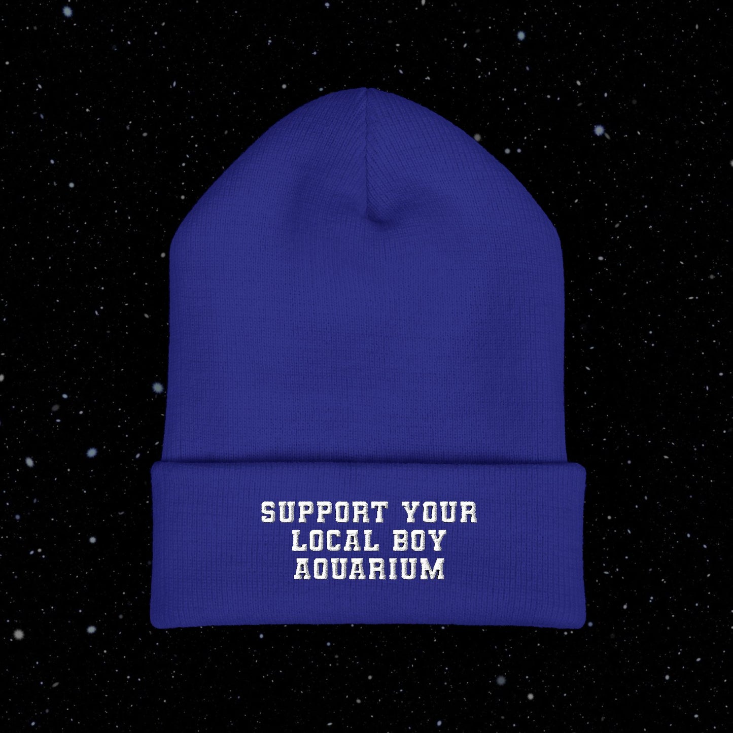 Support Your Local Boy Aquarium Toque (Embroidery)