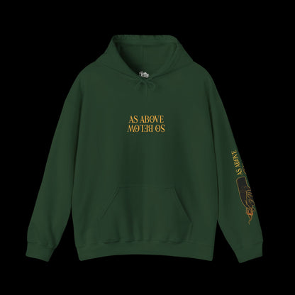 As Above, So Below (sleeve design) Hoodie