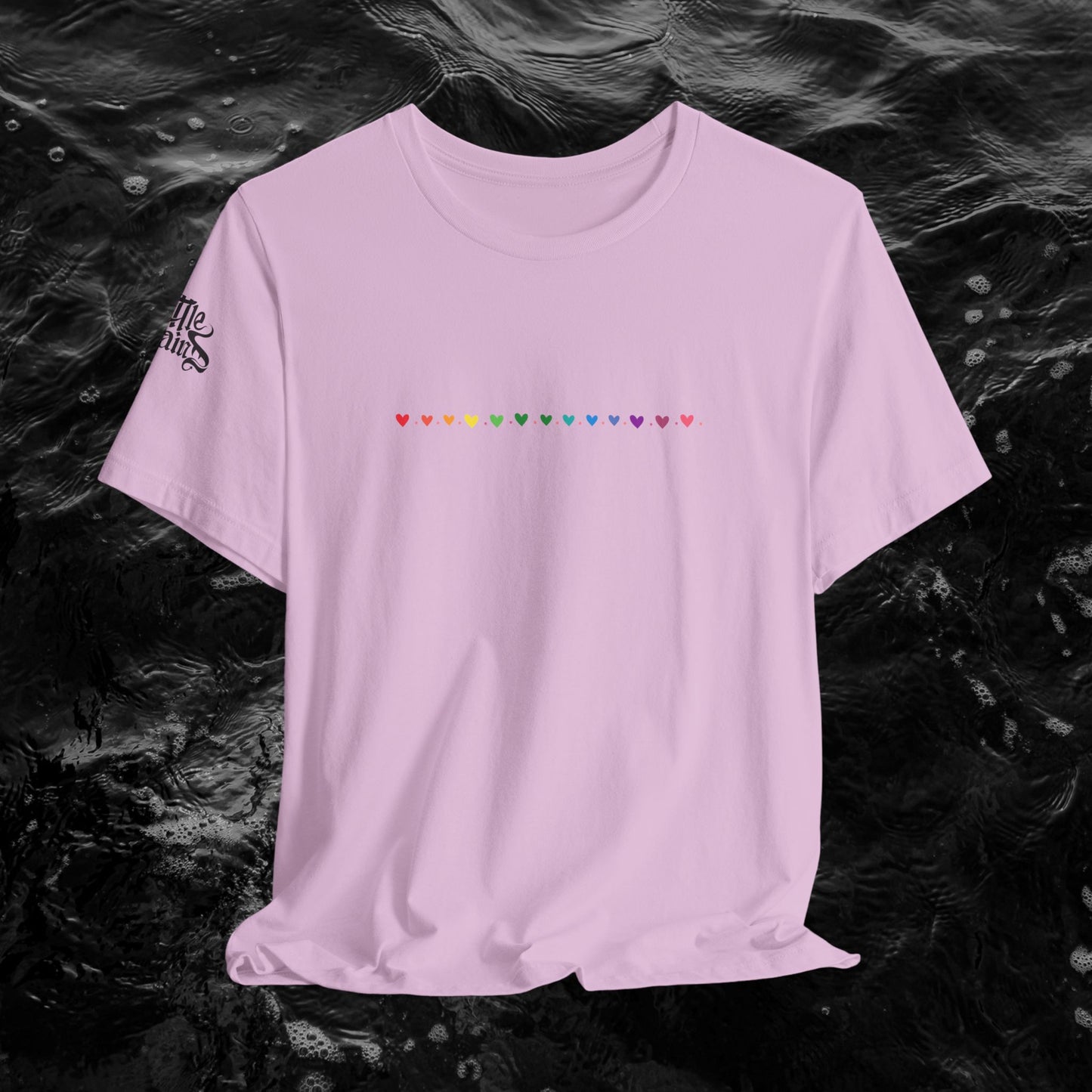 Rainbow Heart Unisex Tee