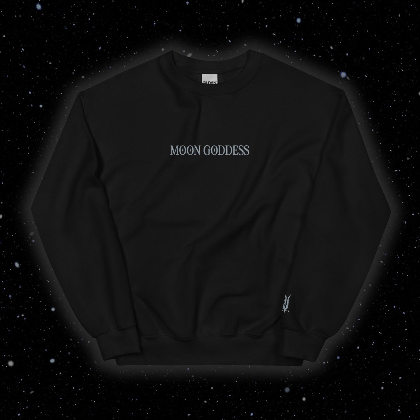 Moon Goddess (embroidery) Sweatshirt