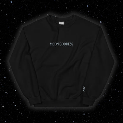 Moon Goddess (embroidery) Sweatshirt