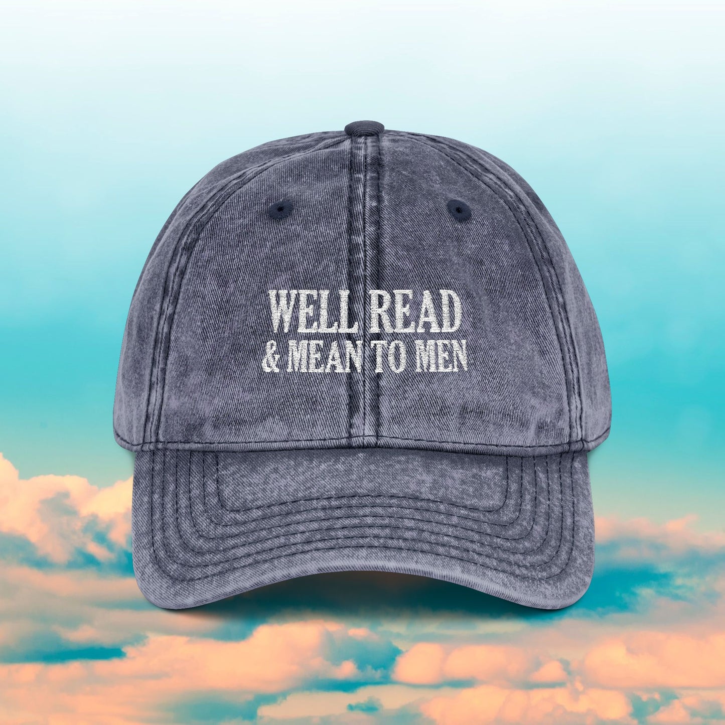 Mean To Men Vintage Cap