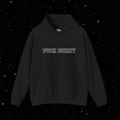 PUCK BUNNY (puck on back) Unisex Hoodie